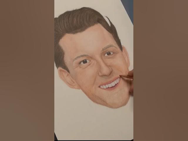Video thumbnail for Drawing Tom Holland #art
