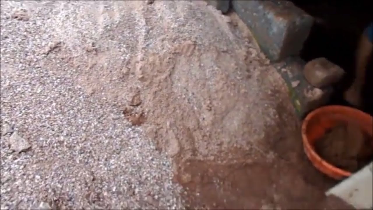 Video thumbnail for Home made sand making machine./Sand making process/Making sand artificially/sand extraction from soil