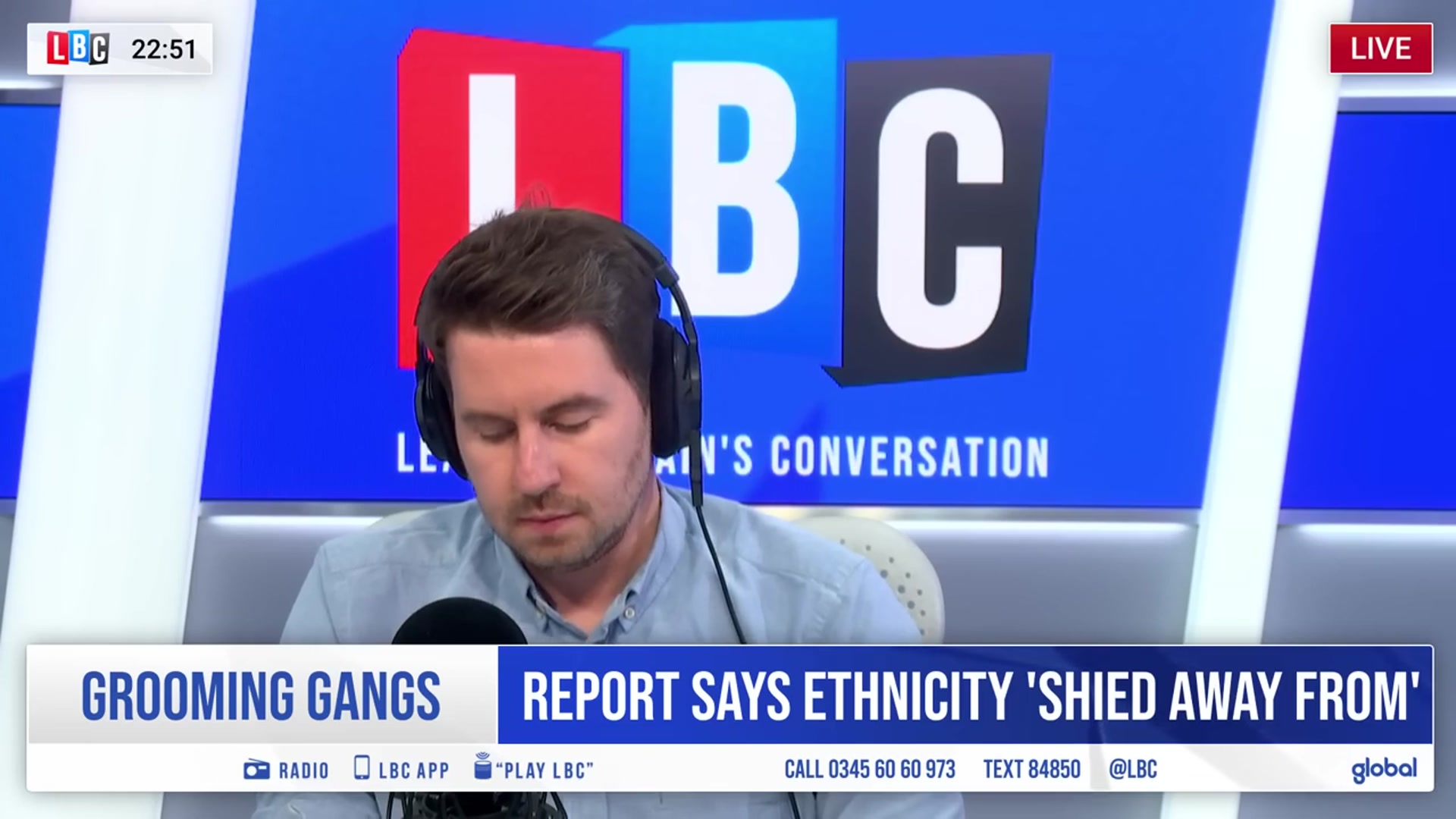 'Video thumbnail for LBC caller feels ‘ashamed to be British’'