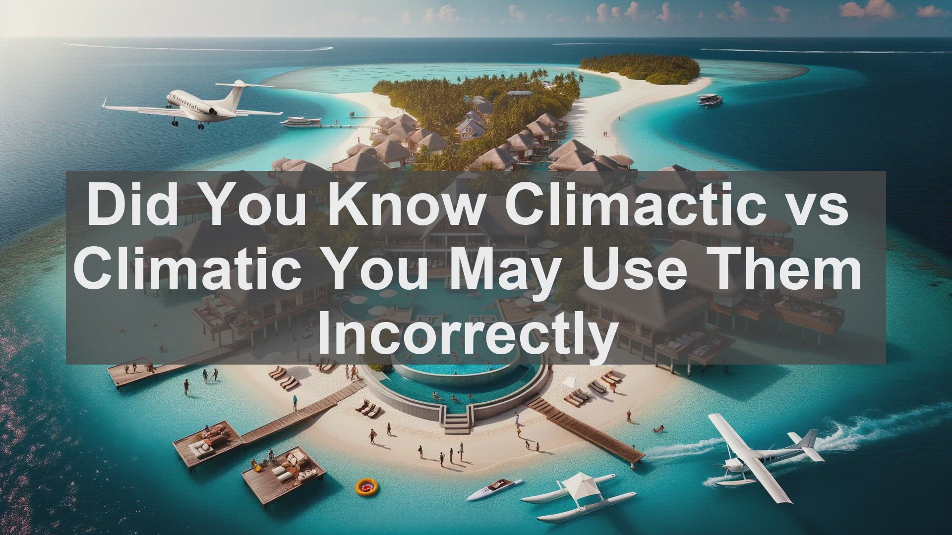 'Video thumbnail for Did You Know Climactic vs Climatic You May Use Them Incorrectly '
