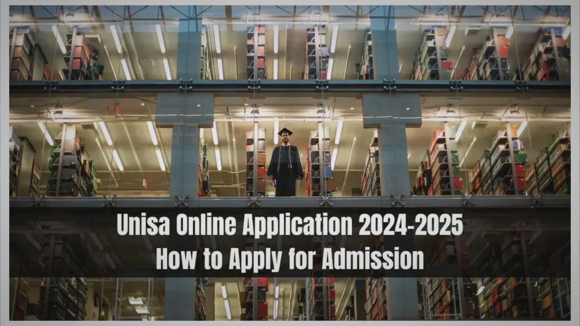 Video thumbnail for Unisa Online Application 2024-2025 Apply Now