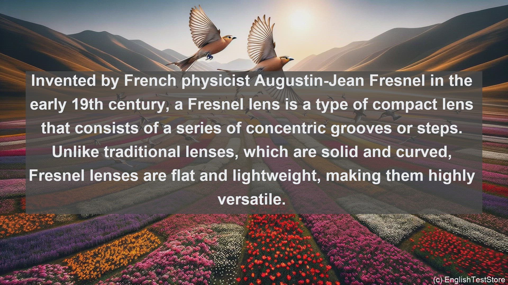 'Video thumbnail for Fresnel lens in science  definition and examples'