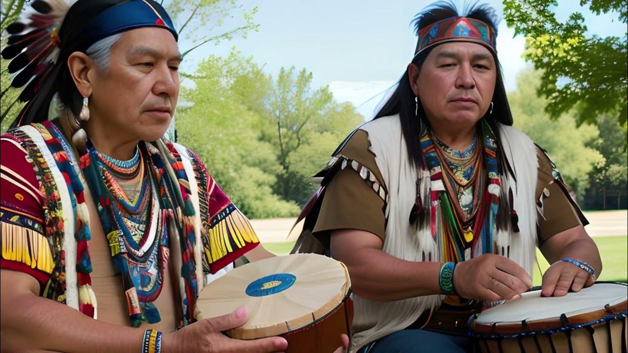 'Video thumbnail for Native American Pow Wow Drumming'