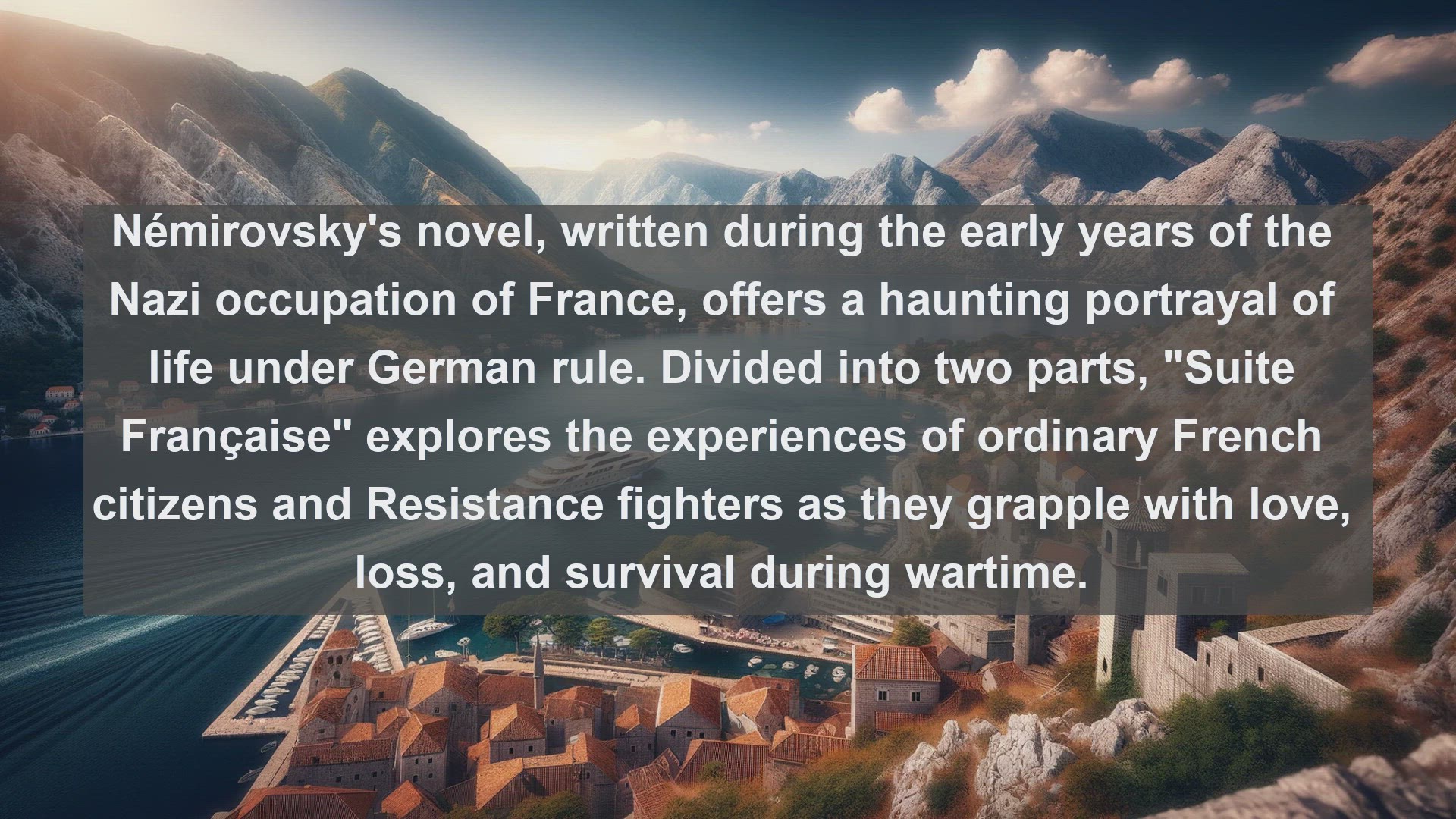 'Video thumbnail for Top 10 French Novels about the Resistance'