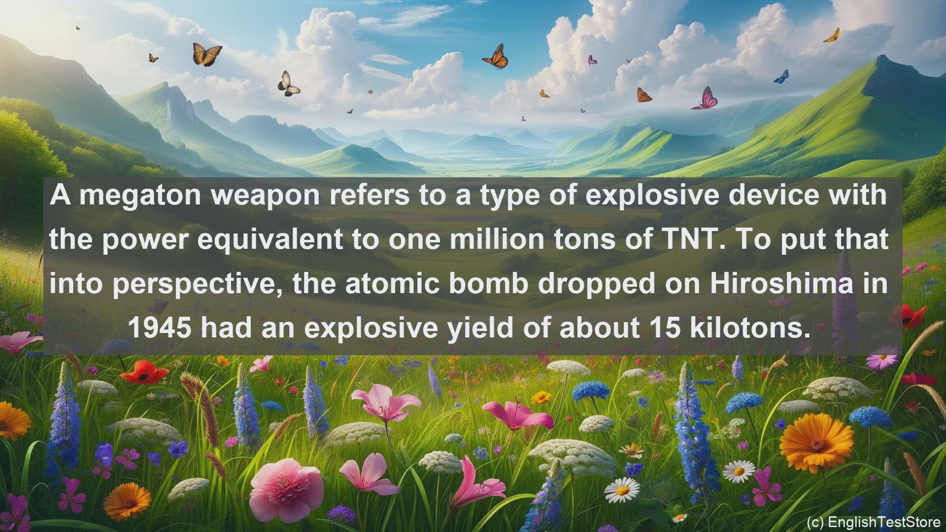 'Video thumbnail for Megaton weapon in science  definition and examples'