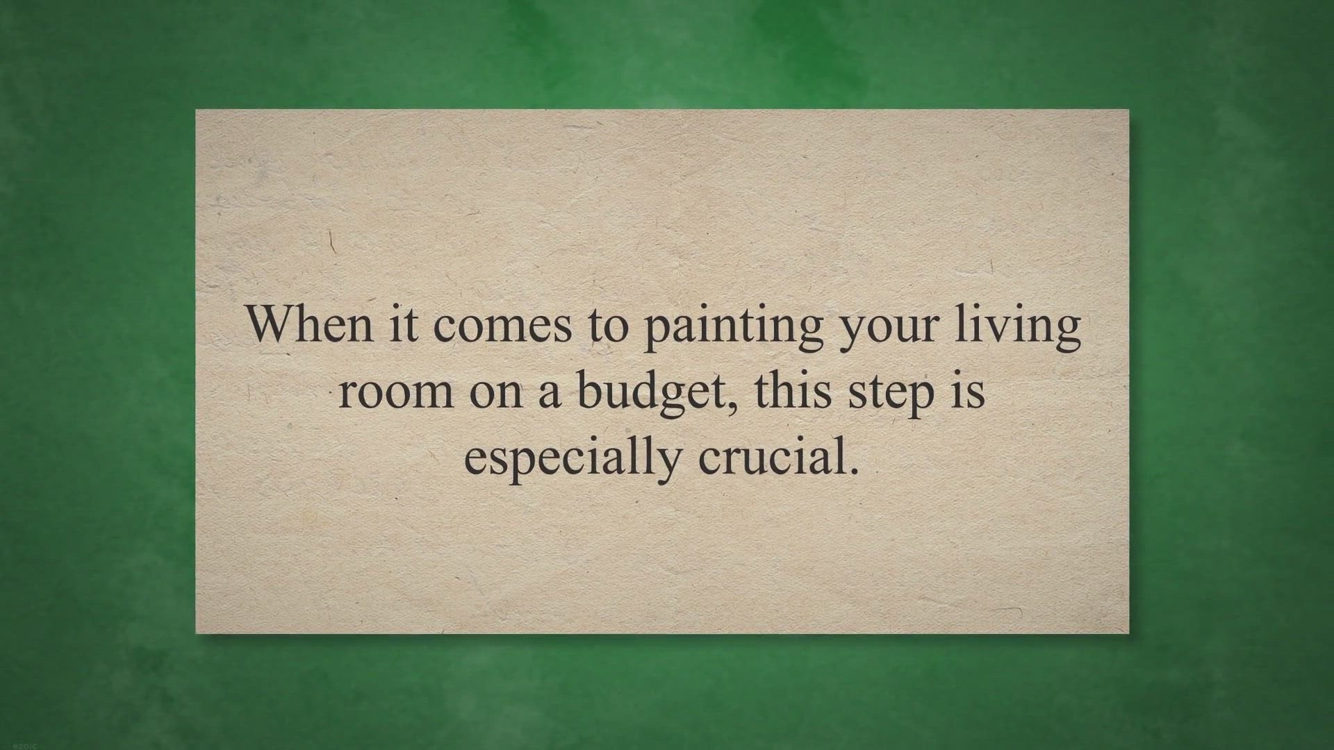 'Video thumbnail for Transform Your Living Room on a Budget: A Step-by-Step Guide to Painting with Limited Funds'