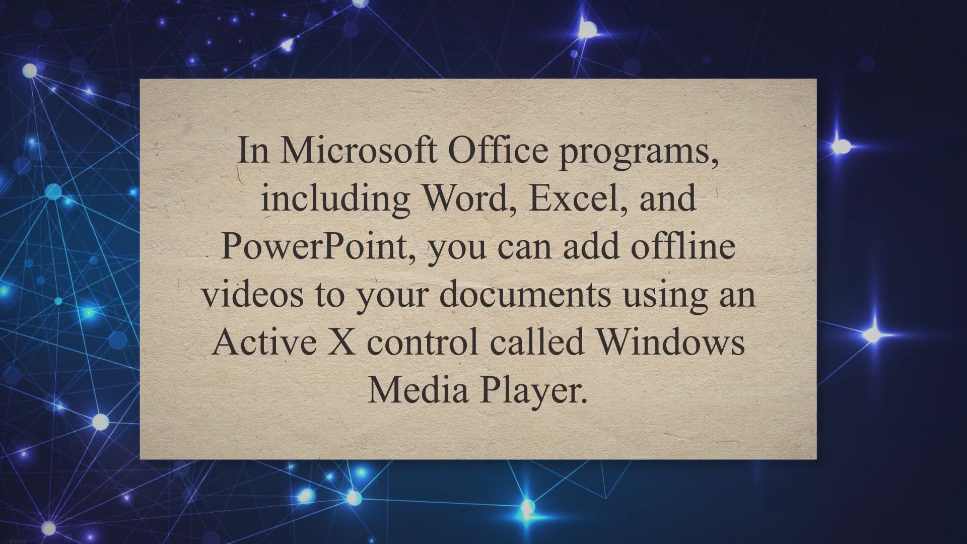 'Video thumbnail for How to Add an Offline Video in Word, Excel, or PowerPoint?'