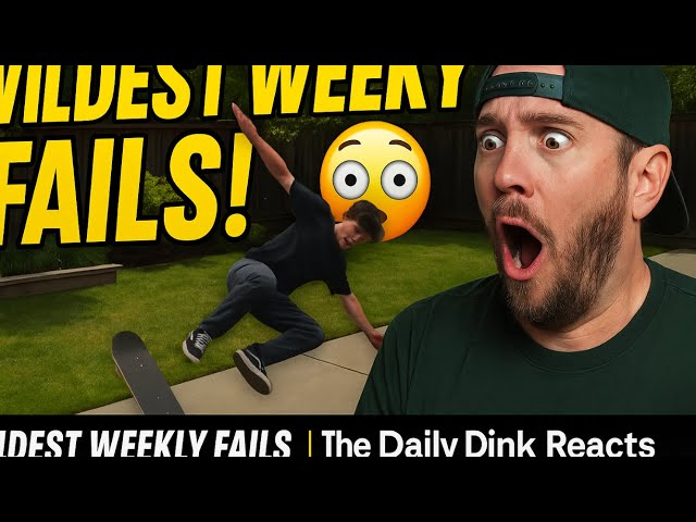 Video thumbnail for Wildest Weekly Fails! 🤯 | The Daily Dink Reacts | It’s 4:20 Somewhere