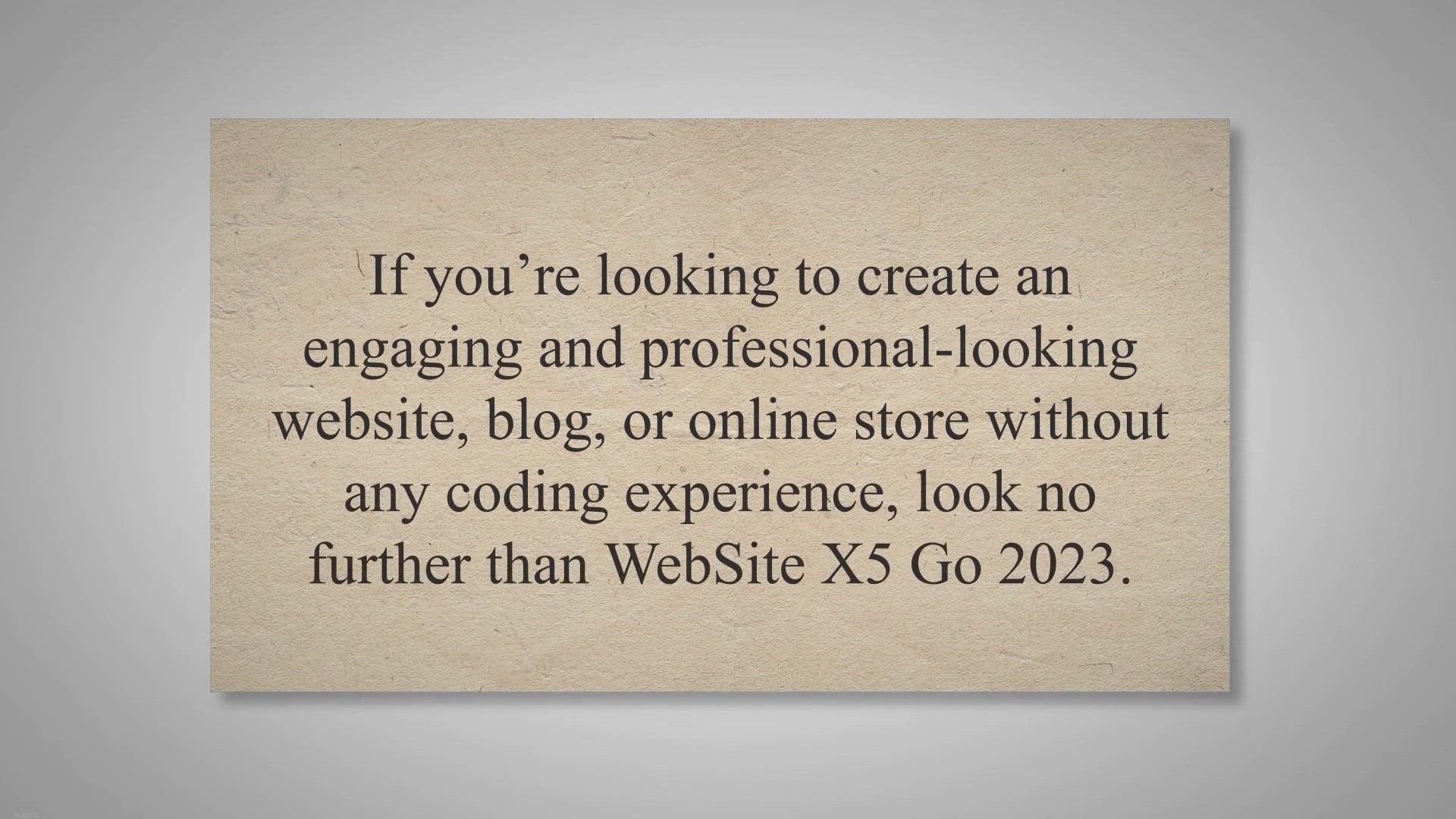 'Video thumbnail for WebSite X5 Go 2023 Giveaway: Your Ultimate Website Builder'