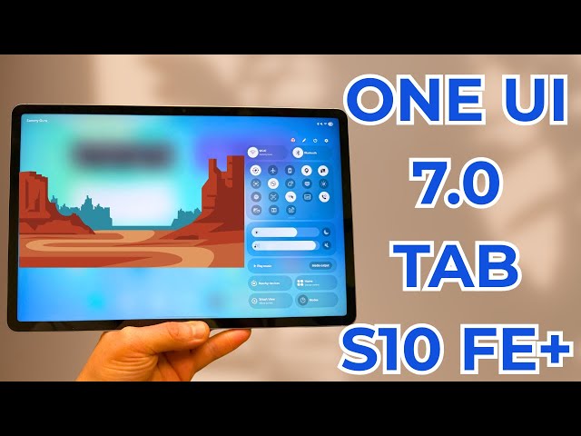 Video thumbnail for Samsung One UI 7.0 Looks Awful On Tablets - Galaxy Tab S10 FE+ Unboxing and Software Tour