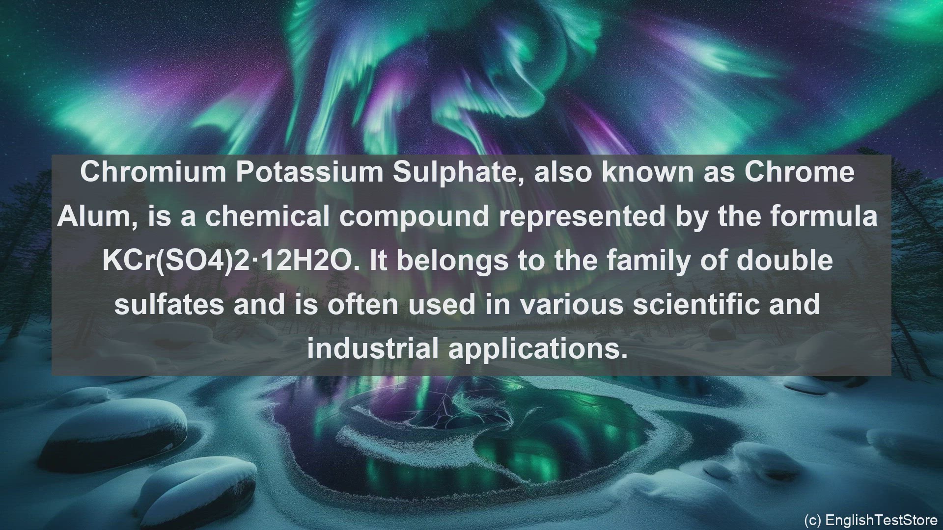 'Video thumbnail for Chromium sesquioxide in science  definition and examples'