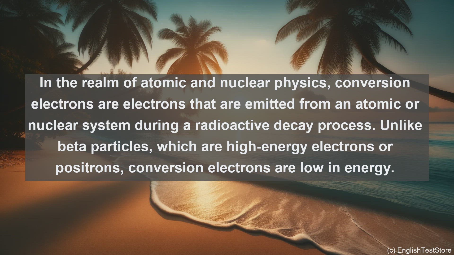 'Video thumbnail for Conversion electron in science  definition and examples'