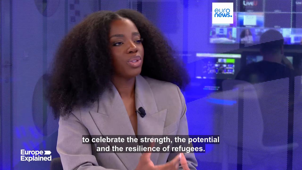 'Video thumbnail for World Refugee Day: Jeny BSG calls for action with Dance4refugees'
