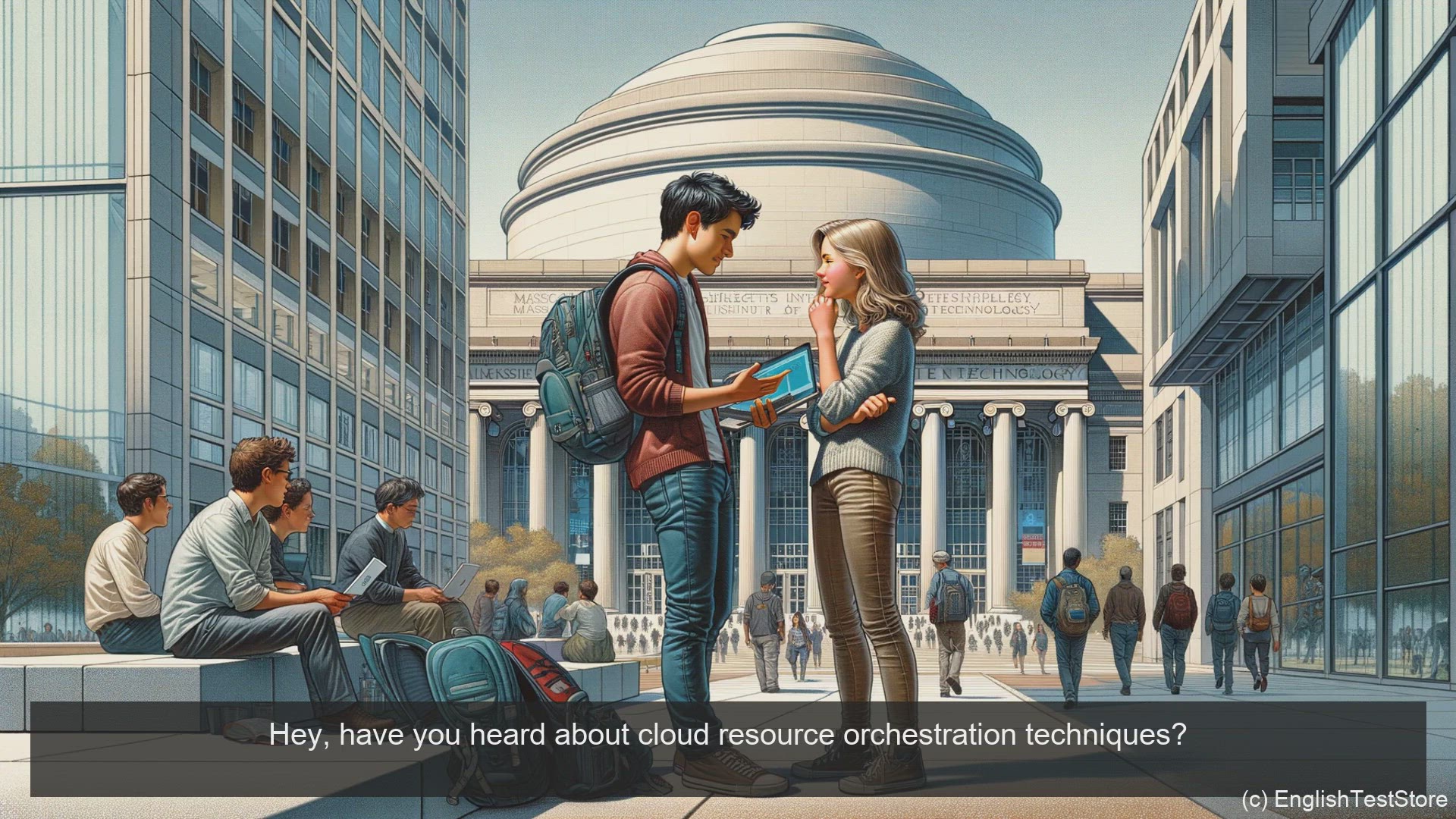 'Video thumbnail for English Conversation for Informatics Engineering: Cloud Computing Cloud Resource Orchestration Techniques'