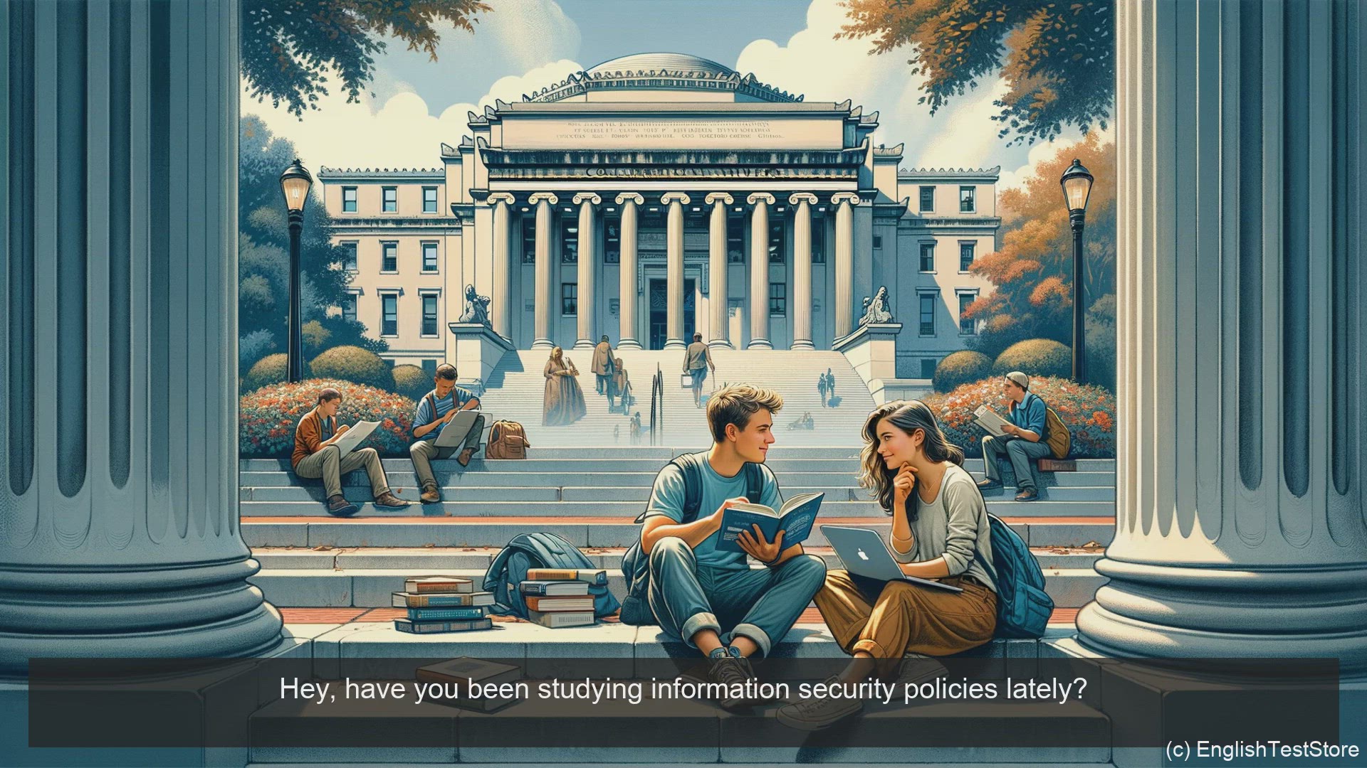 'Video thumbnail for English Conversation for Informatics Engineering: Information Security Policies'