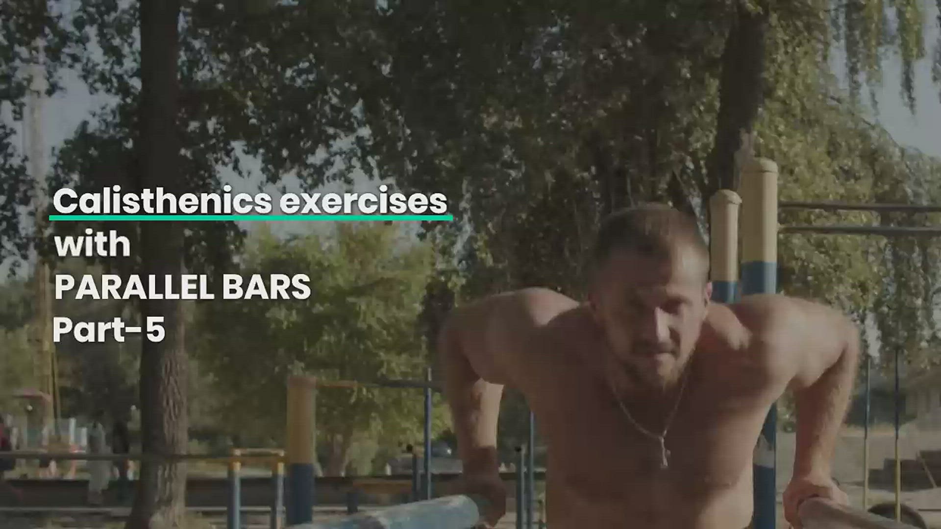 'Video thumbnail for Calisthenics exercises with parallel bars | Part 5'