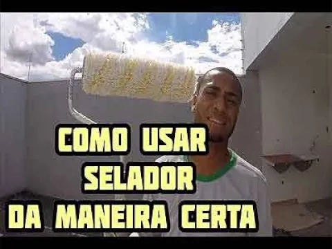'Video thumbnail for Maneira correta de passar a Seladora em Paredes Externas'