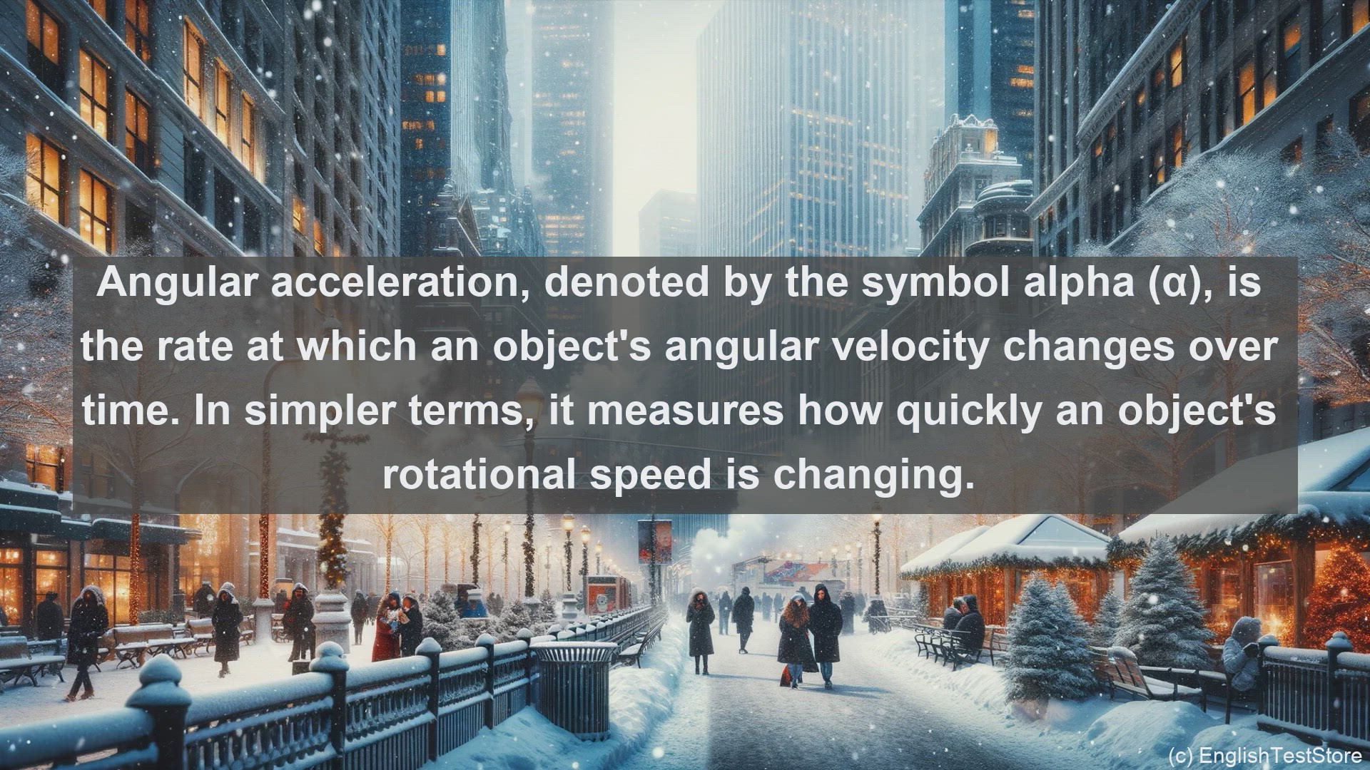 'Video thumbnail for Angular acceleration in science  definition and examples'