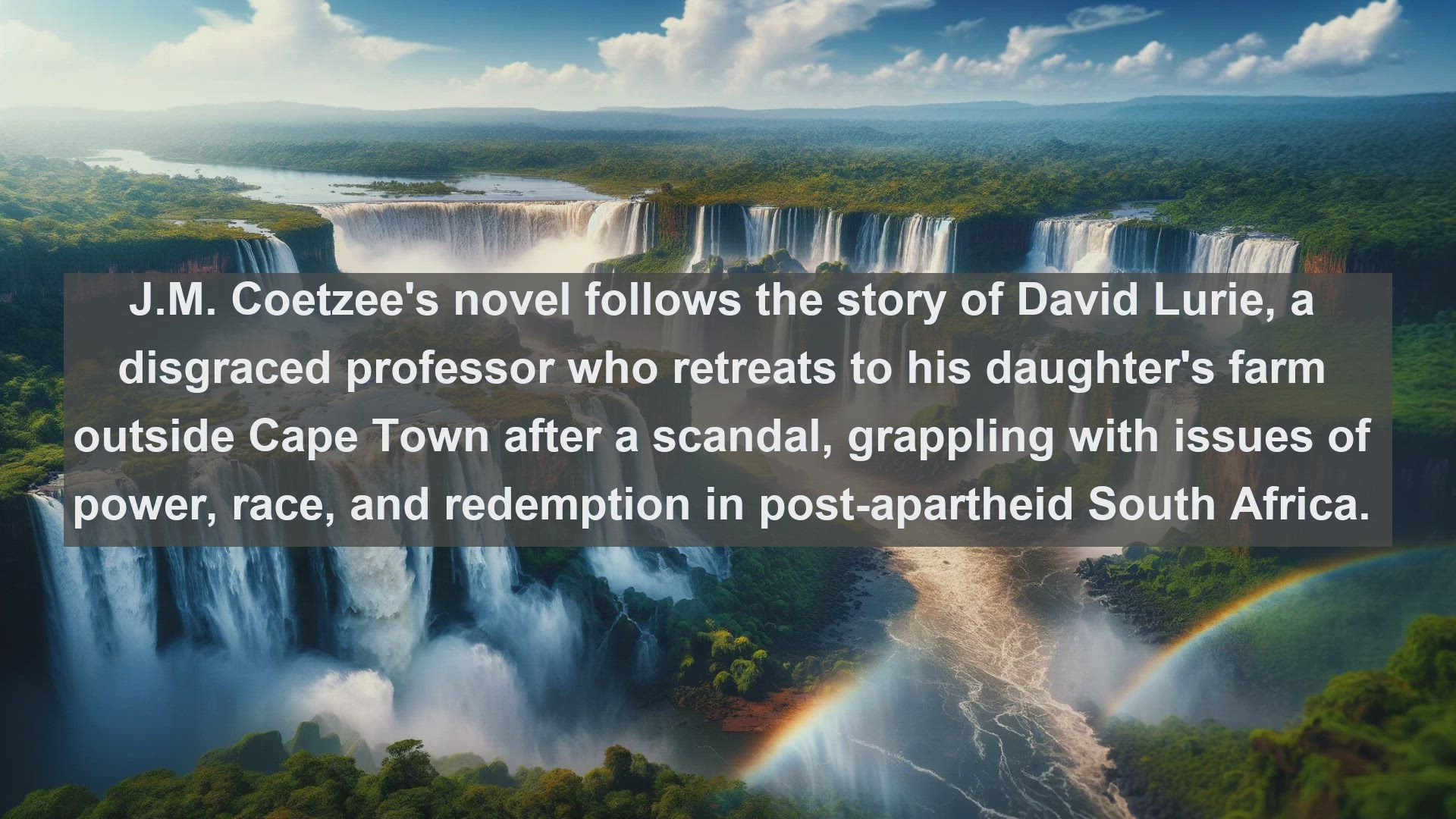 'Video thumbnail for Top 10 South African Novels Set in Cape Town'