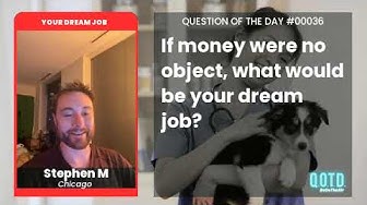 Video thumbnail for For Stephen, mowing lawns Forrest Gump-style is the dream. Hey, life is like a box of chocolates!