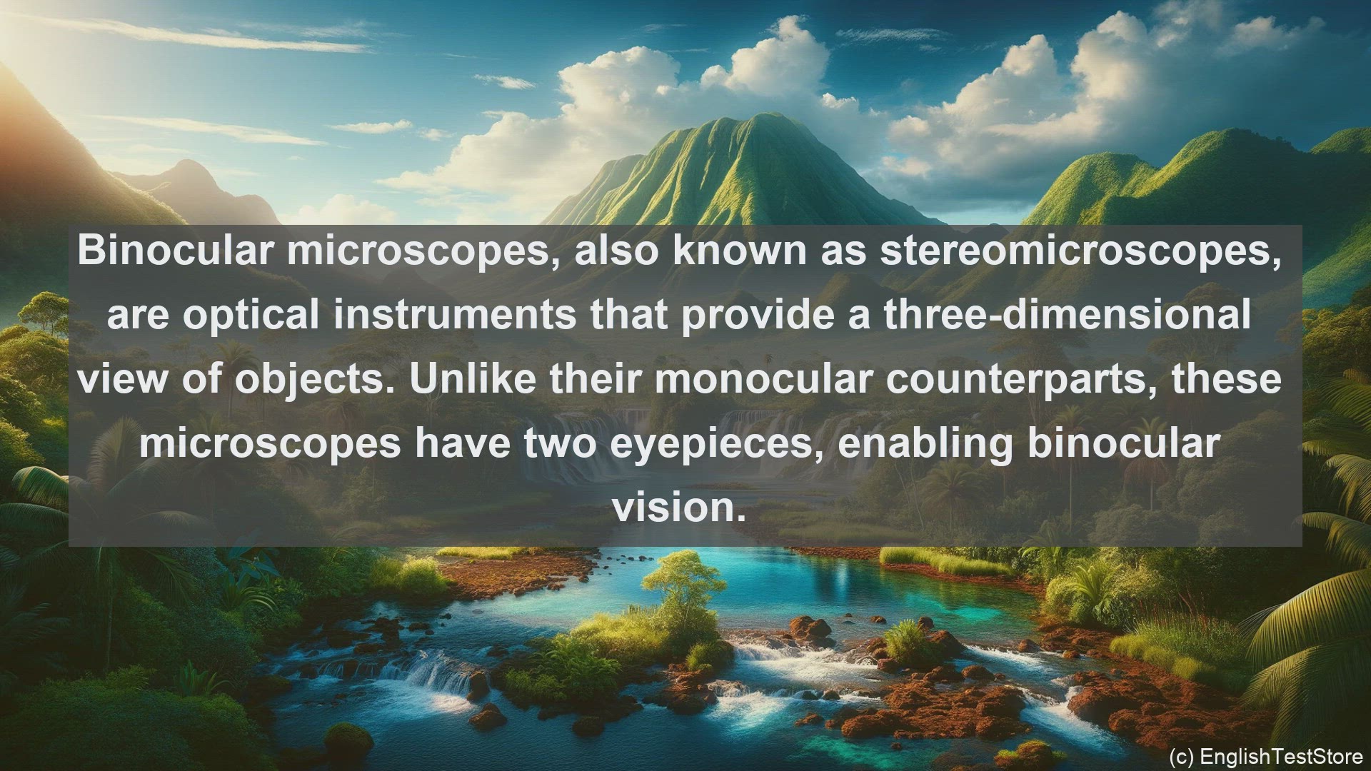 'Video thumbnail for Binocular microscopes in science  definition and examples'