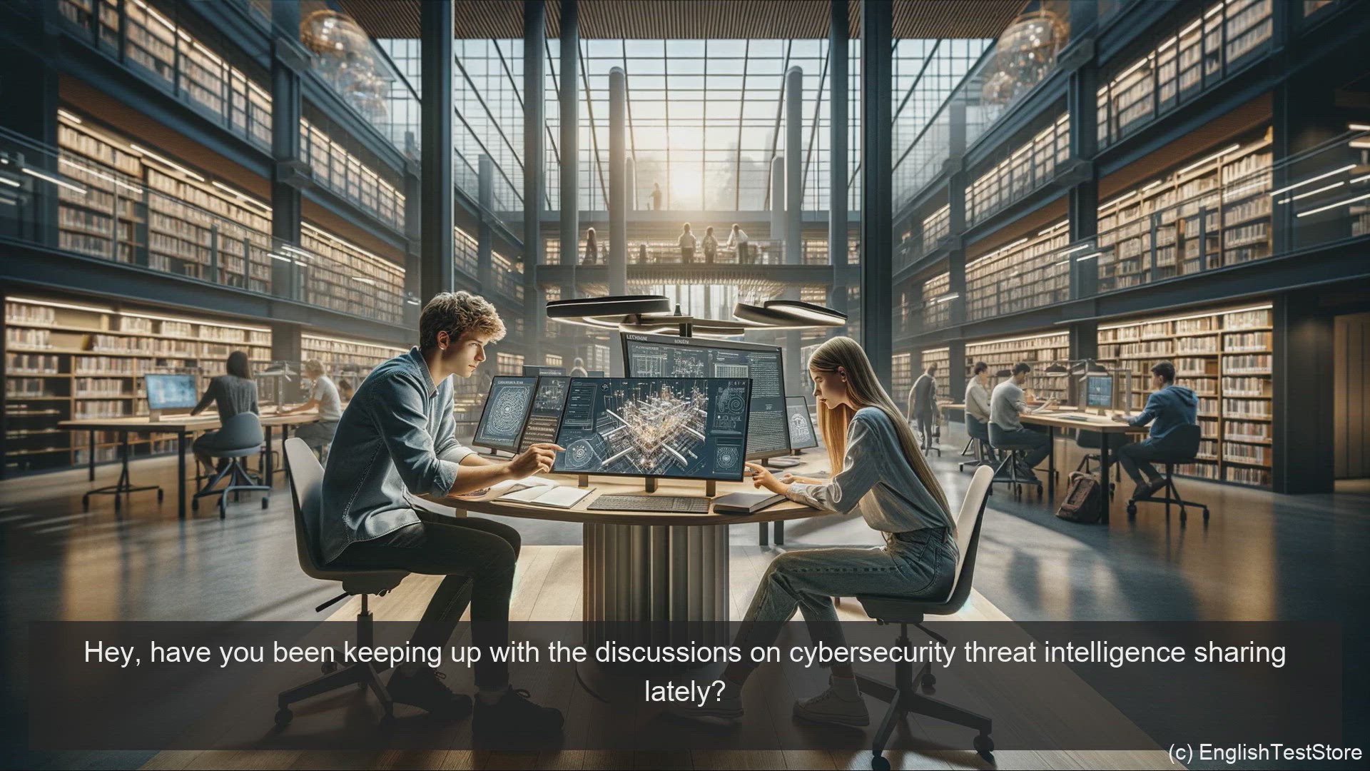 'Video thumbnail for English Conversation for Informatics Engineering: Cybersecurity Threat Intelligence Sharing'