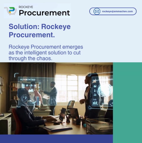 'Video thumbnail for 🚀 Revolutionize Procurement with ROCKEYE | Automate Workflows, Slash Costs & Boost Efficiency 💼'