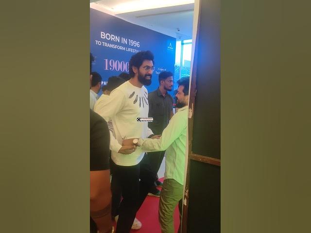 Video thumbnail for #shorts Rana With Jogi Naidu at Pareshan Trailer Launch | Pareshan Movie | Friday Entertainment