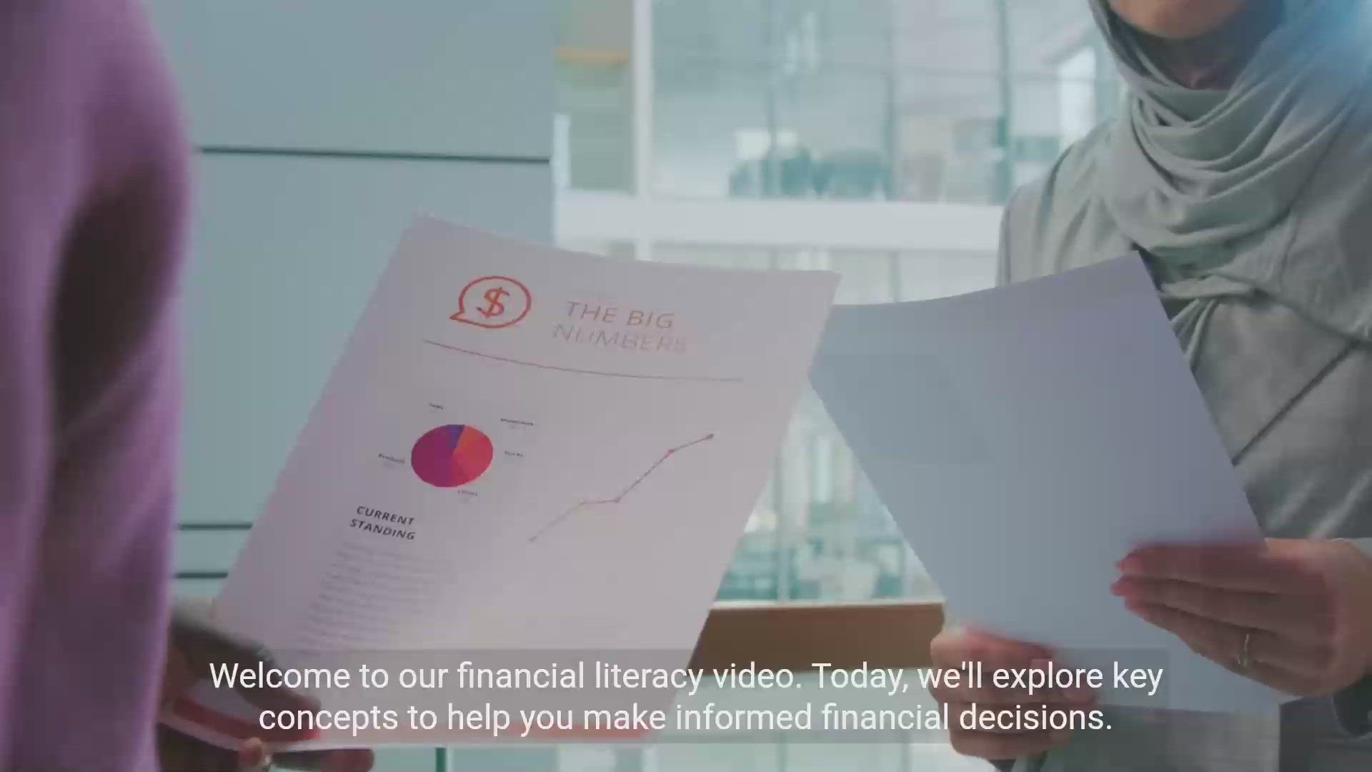 'Video thumbnail for Building Financial Literacy'