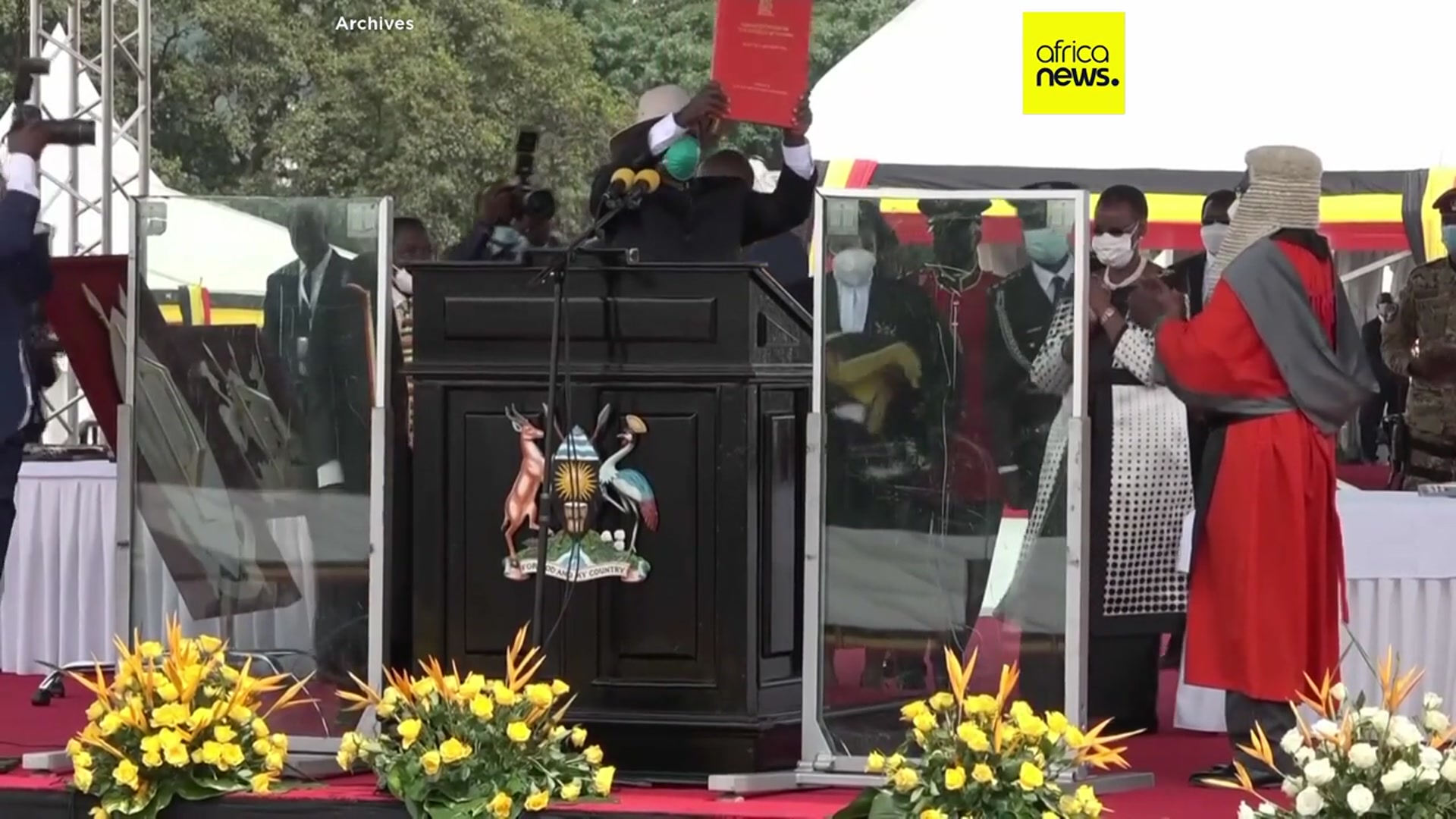 'Video thumbnail for Uganda's President Yoweri Museveni to seek re-election'
