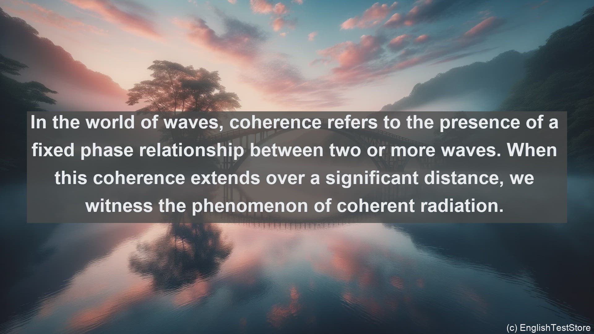 'Video thumbnail for Coherent radiation in science  definition and examples'
