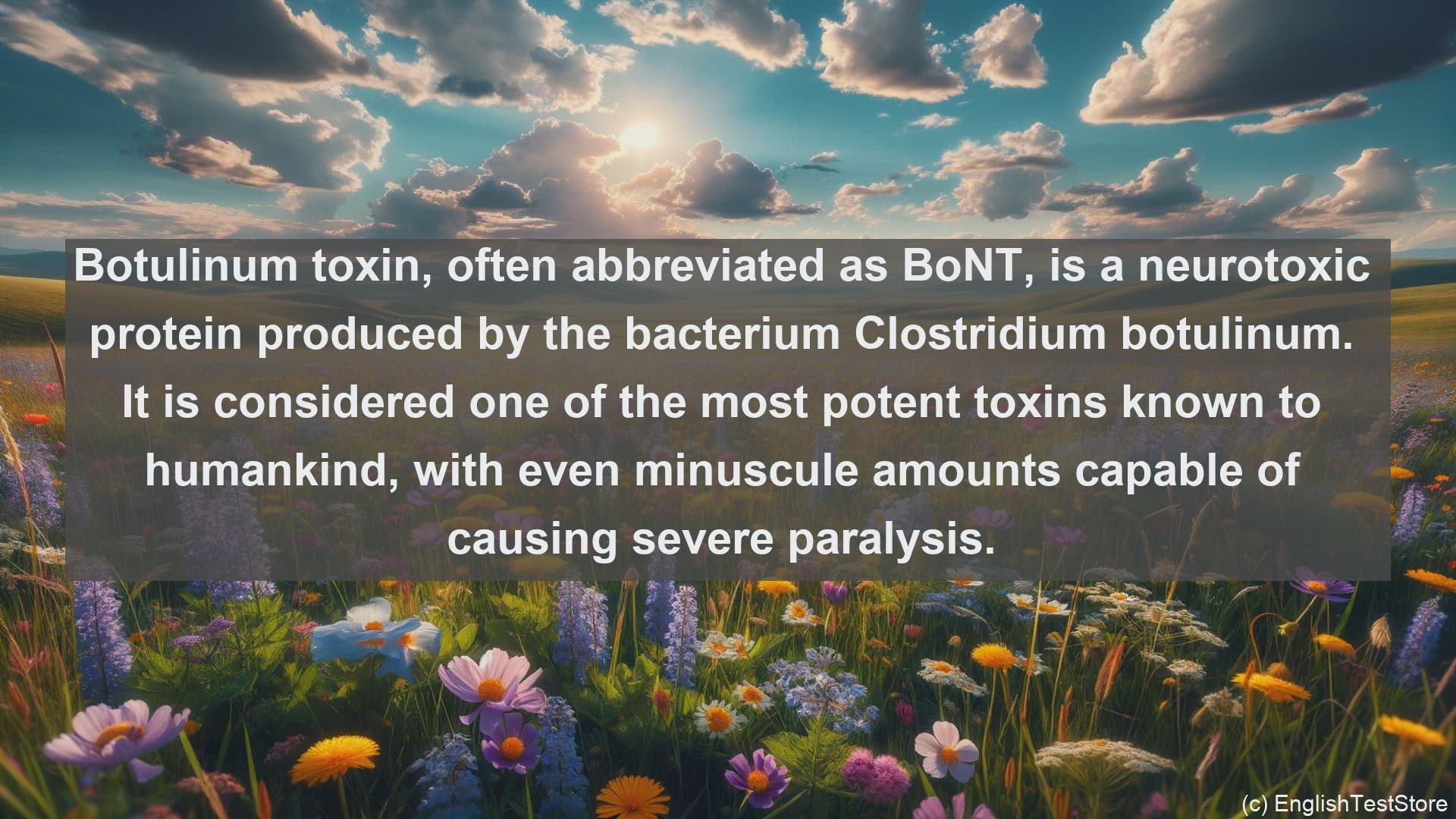 'Video thumbnail for Botulinum toxin in science  definition and examples'