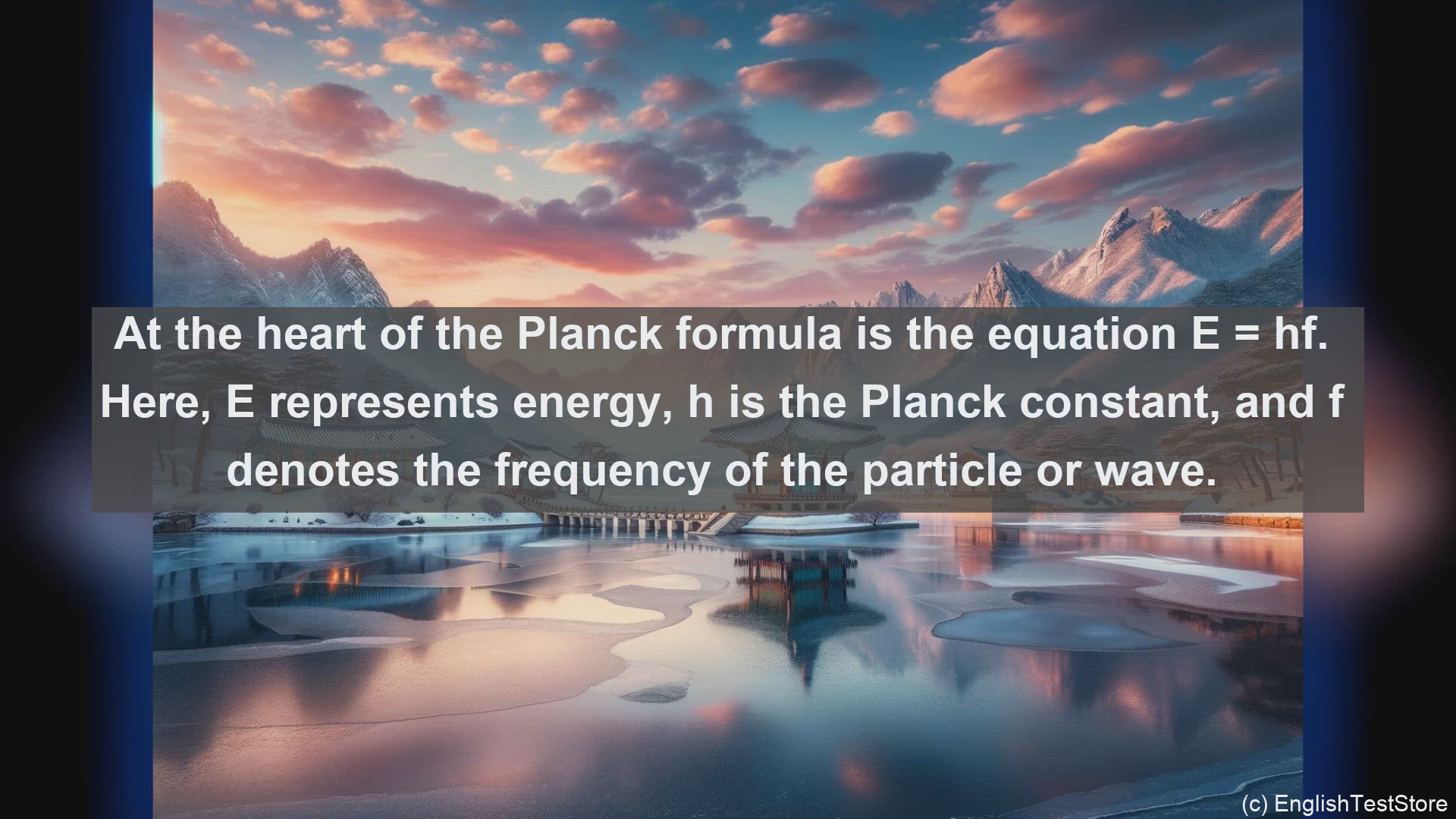 'Video thumbnail for Planck formula in science  definition and examples'