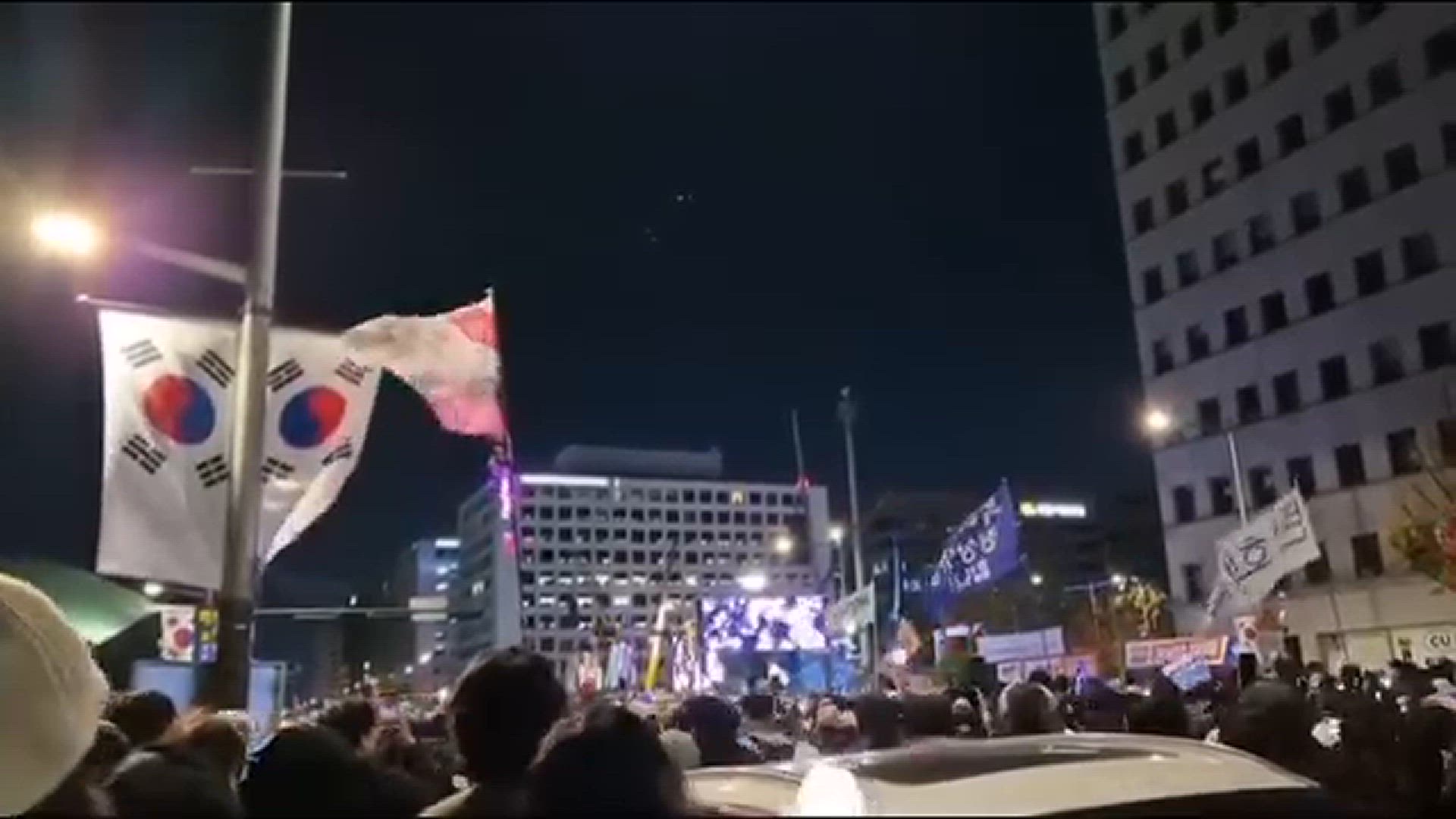 Video thumbnail for Protesters demand the impeachment of President Yoon Suk Yeal