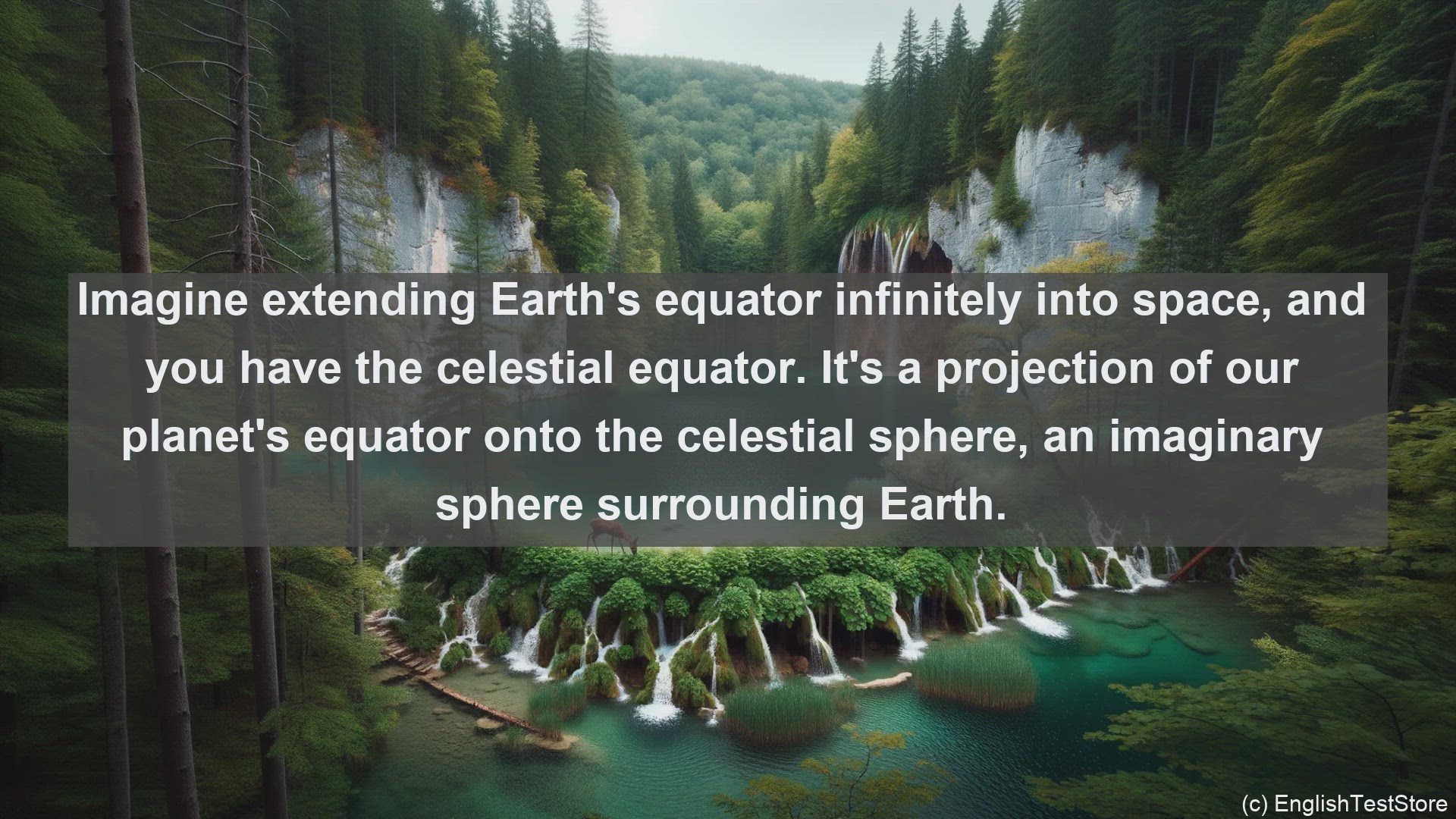 'Video thumbnail for Celestial equator in science  definition and examples'