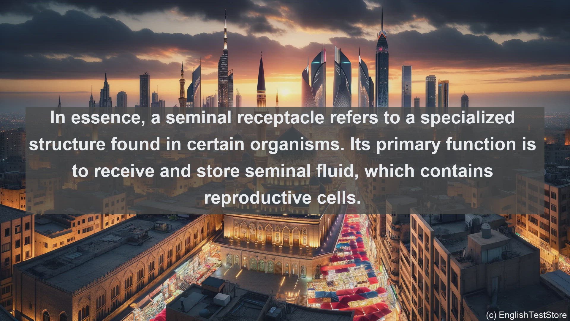 'Video thumbnail for Seminal receptacle in science  definition and examples'