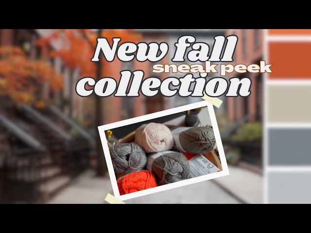 Video thumbnail for New Patterns Coming for Fall 2025