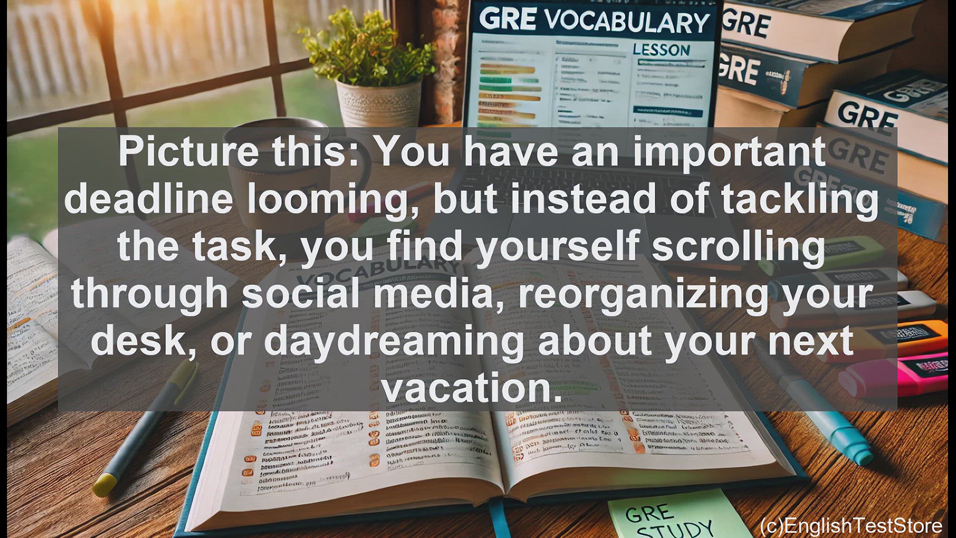 'Video thumbnail for GRE Vocabulary Lesson: Dally - The Art of Wasting Time'