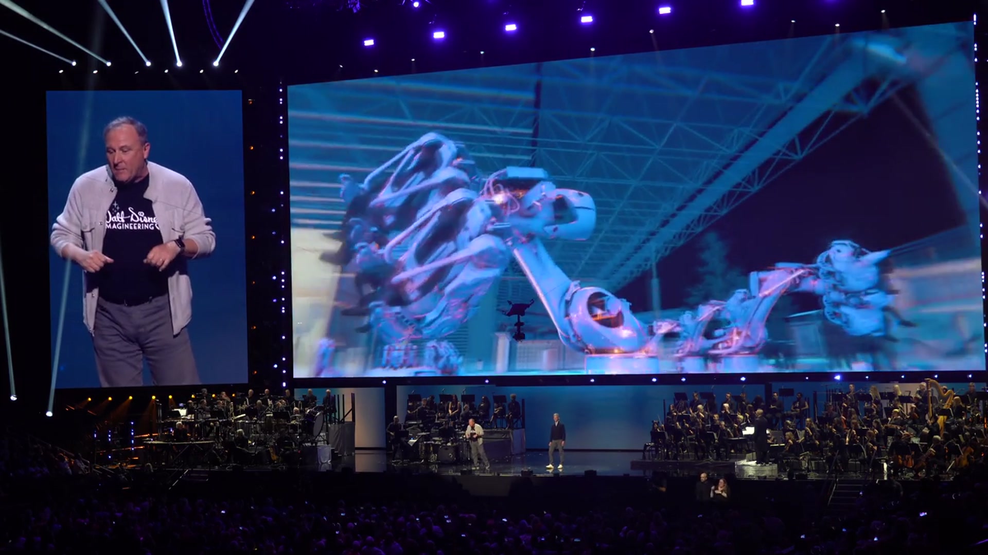 'Video thumbnail for Stark Flight Lab Ride Announced for Avengers Campus at D23 2024'