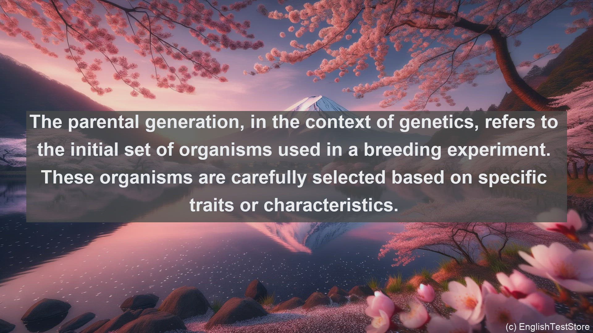 'Video thumbnail for Parental generation in science  definition and examples'