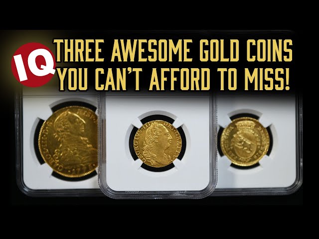 Video thumbnail for Coinweek Streaming News:  Three Awesome Gold Coins You Can't Afford to Miss!