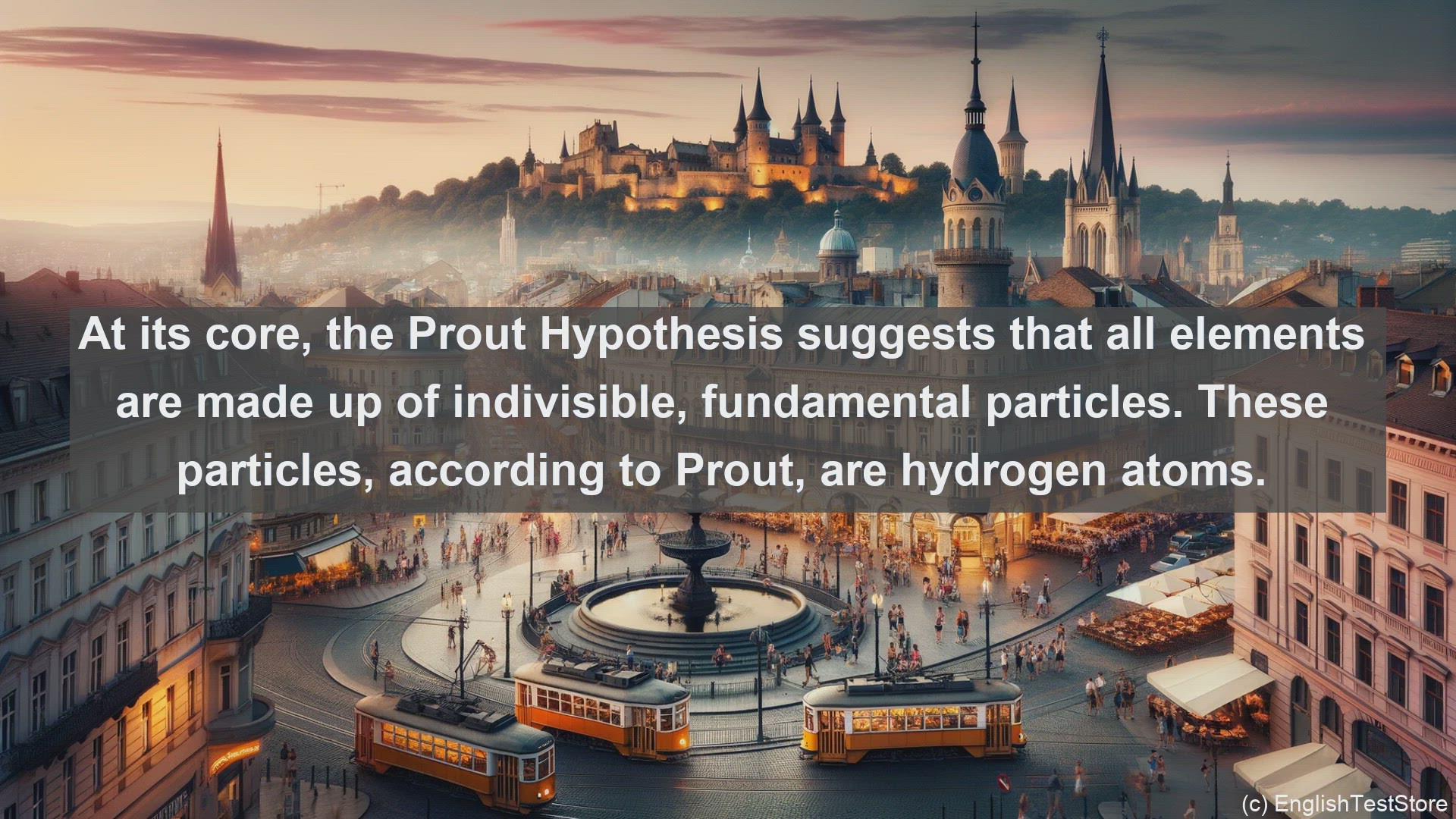 'Video thumbnail for Prout hypothesis in science  definition and examples'