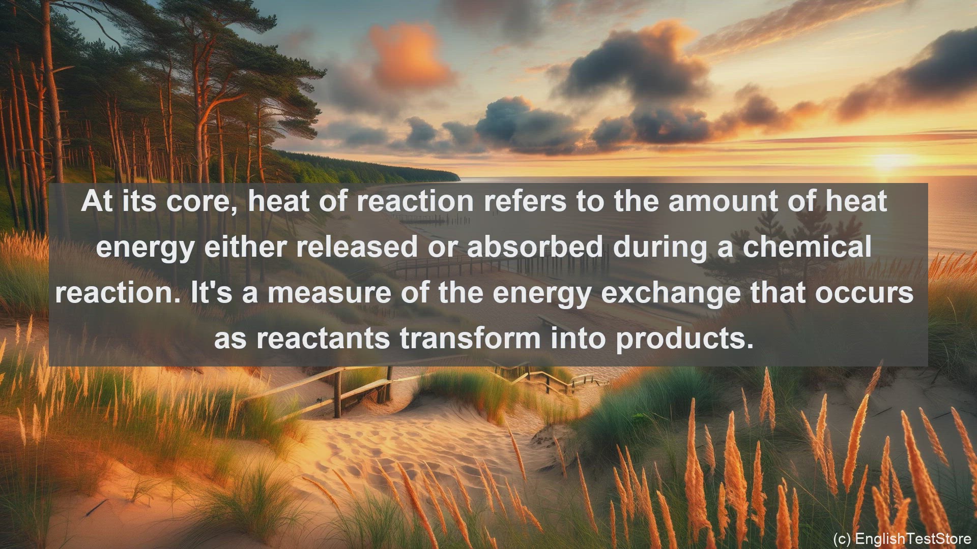 'Video thumbnail for Heat of reaction in science  definition and examples'
