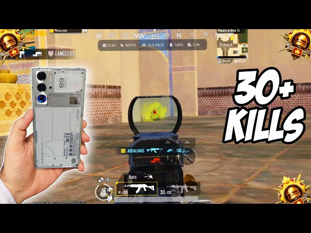 RED MAGIC 9 PRO PUBG TEST 🔥 90 FPS WITH FPS... | Humix Video