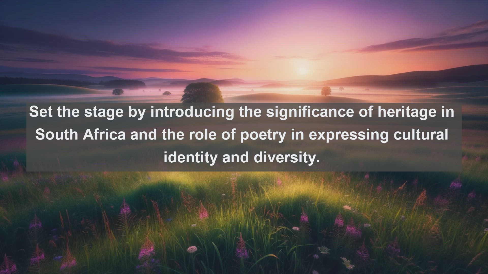 'Video thumbnail for Top 10 South African Poems about Heritage'
