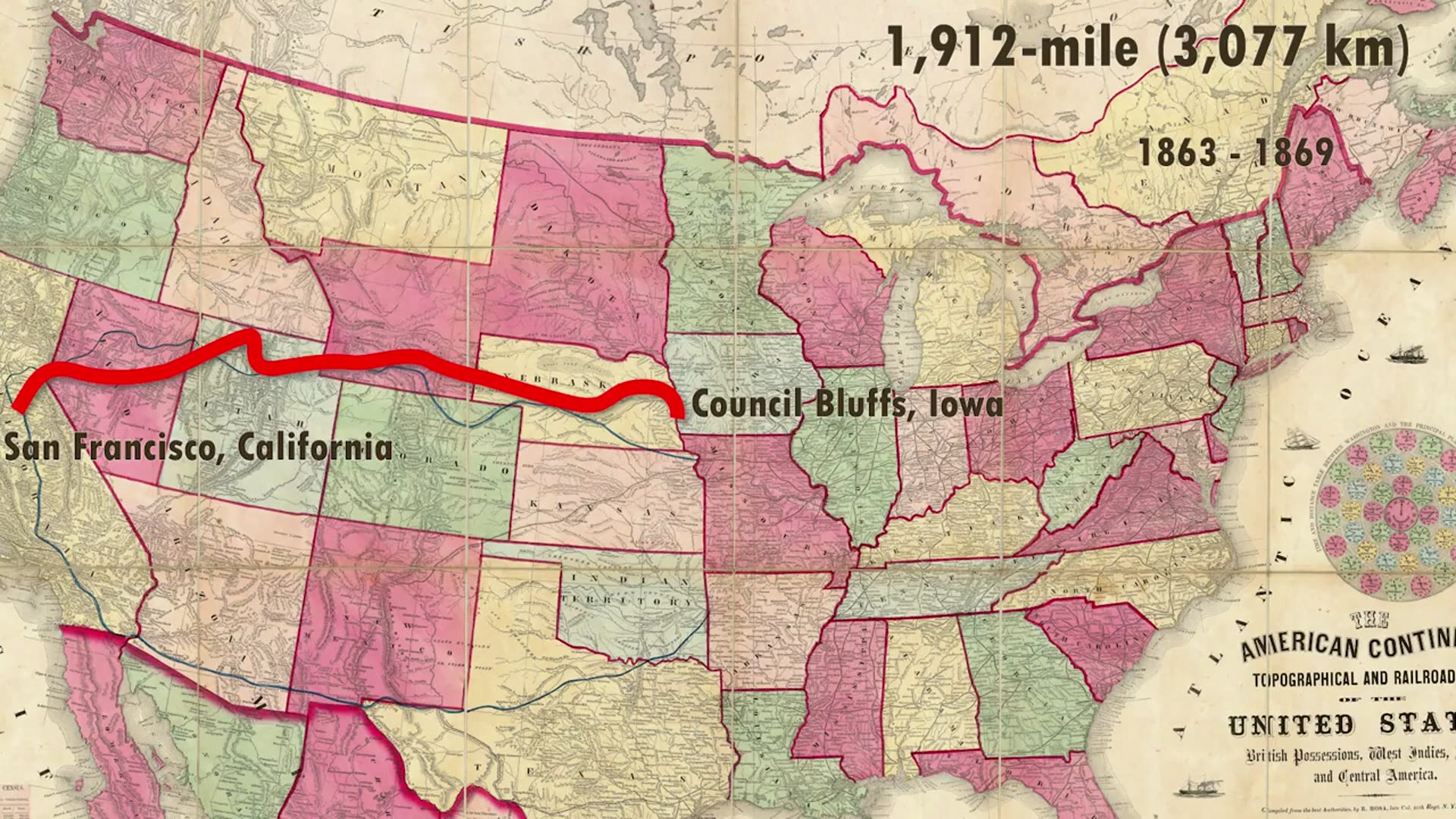 'Video thumbnail for Railroad That Changed the US (and the World) Forever'
