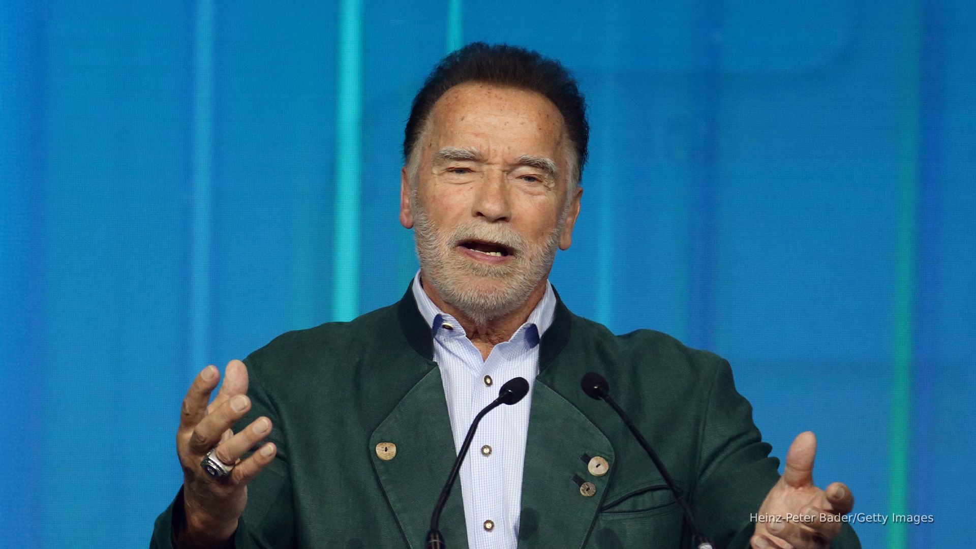 'Video thumbnail for Schwarzenegger: immigrants should 'behave like a guest,' not break laws'