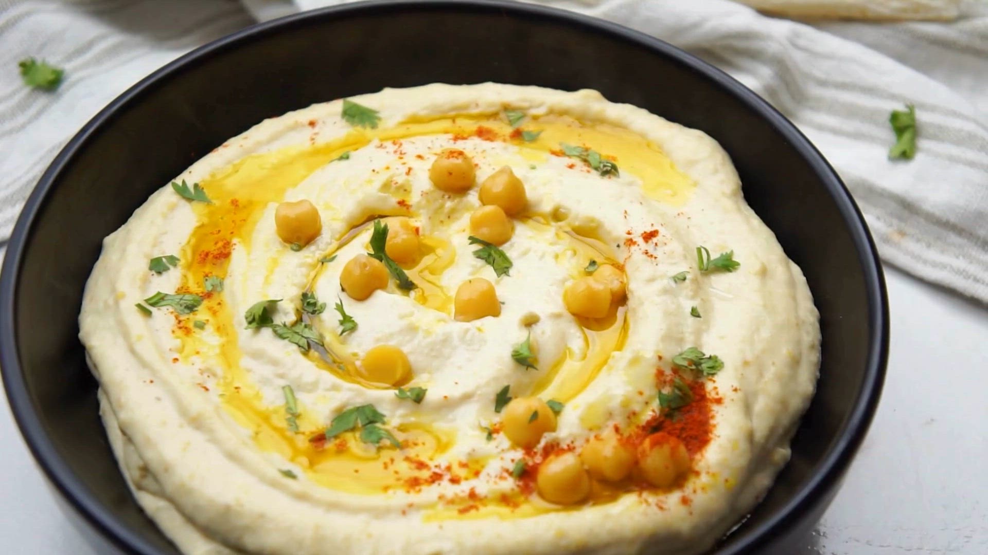 'Video thumbnail for Hummus Recipe'