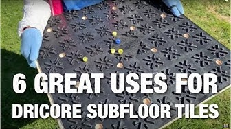 video of: Kids at Home? 6 Great Kid-Based Uses for Basement Subfloor Tiles
