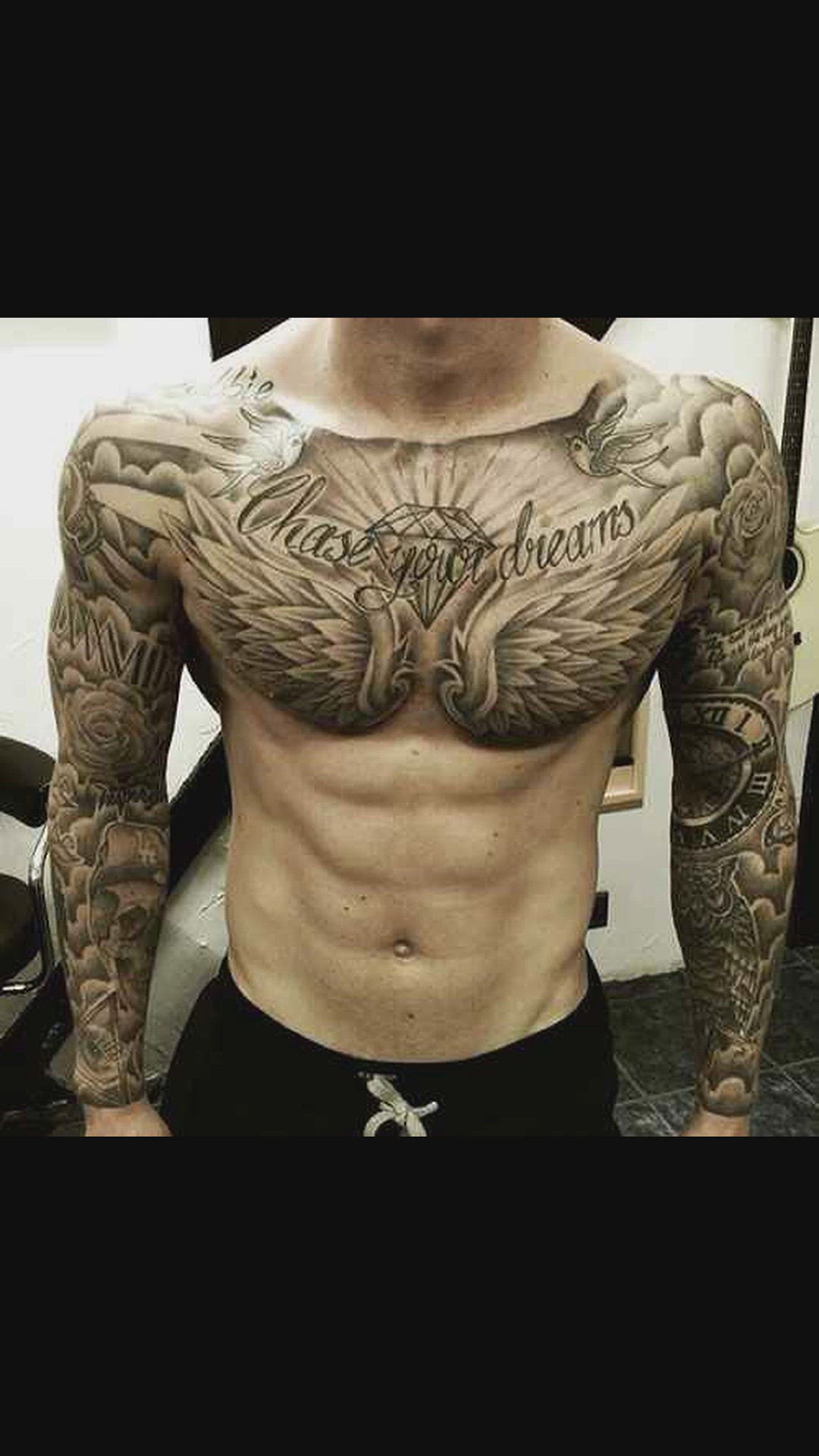 'Video thumbnail for men's tattoo designs '
